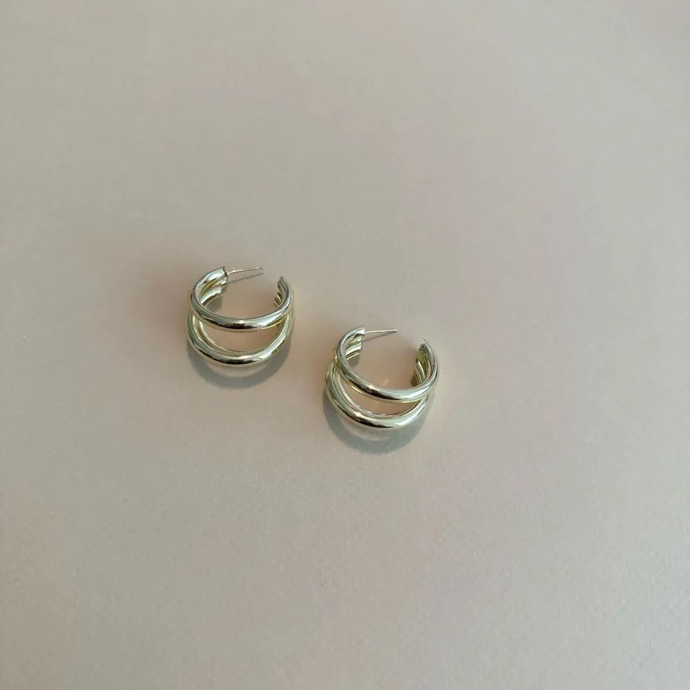 Hoop earrings N1070